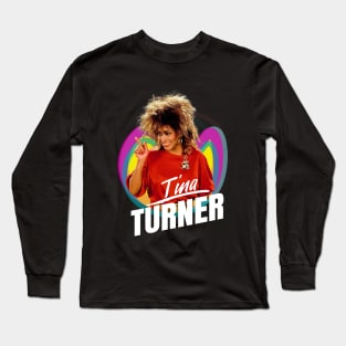 TINA TURNER 80s Long Sleeve T-Shirt